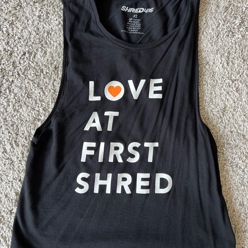Shred415 Tank in Black